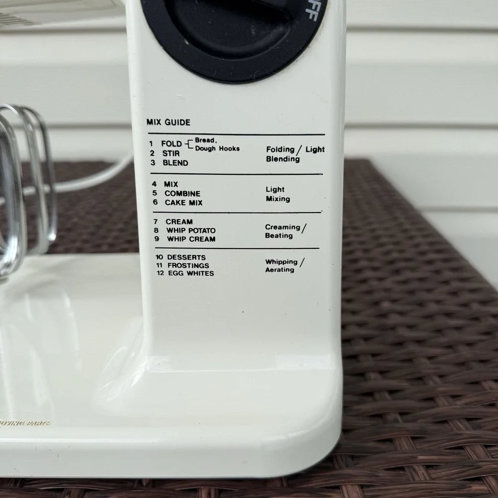 Sunbeam mixmaster vintage